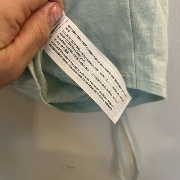 NWOT Hollister XXS Mint Green Cropped Top - Picture 5 of 5